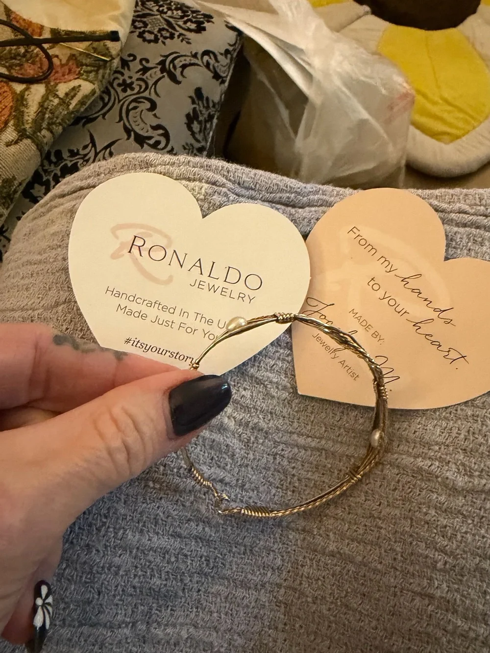 Ronaldo jewelry gold